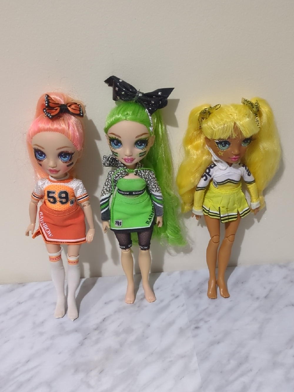 Rainbow  High Dolls. Lot Of 3  Rainbow High Dolls